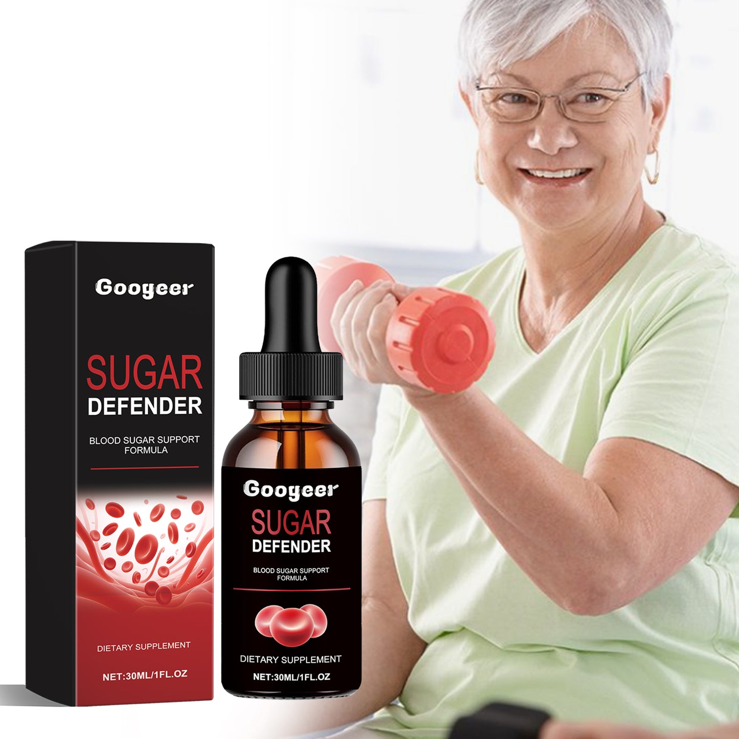 Googeer Dietary Supplement Relieves Physical Discomfort Boosts Vitality Enhances Immunity Body Care Dropsg-YAO