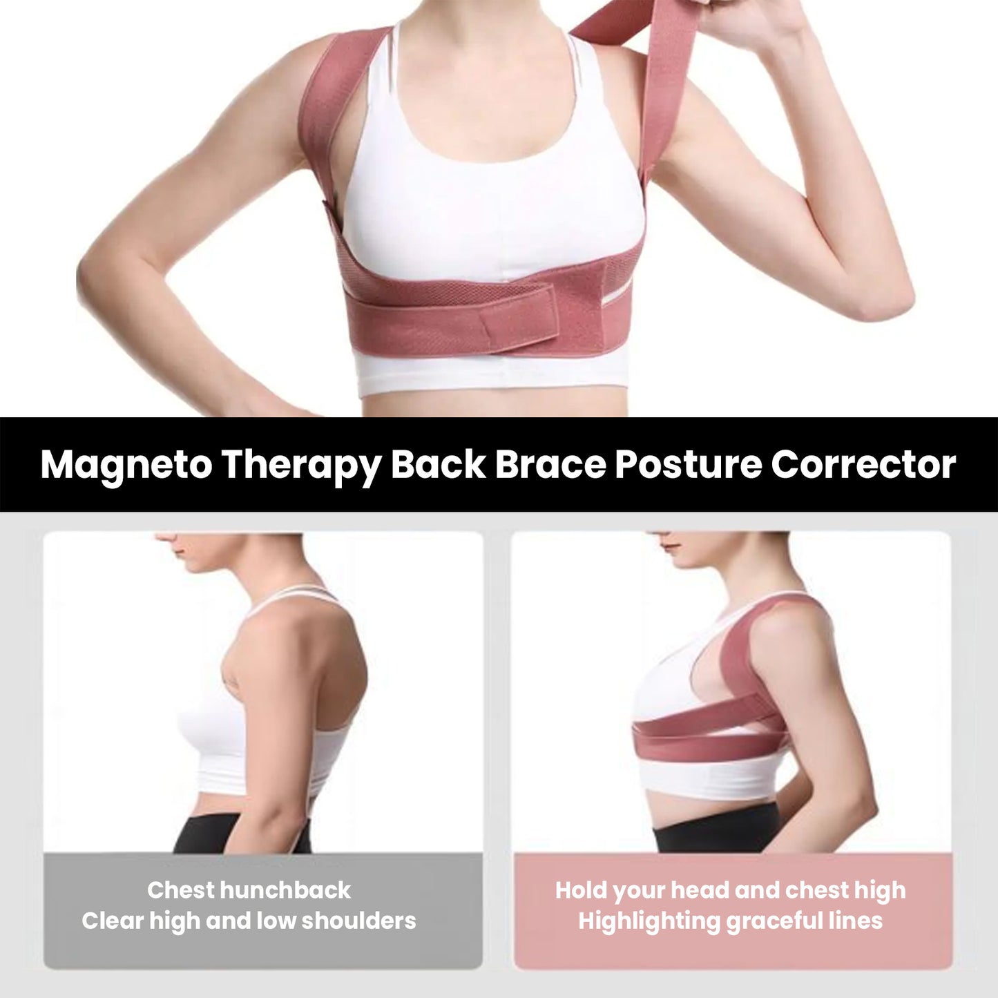 Back support posture corrector