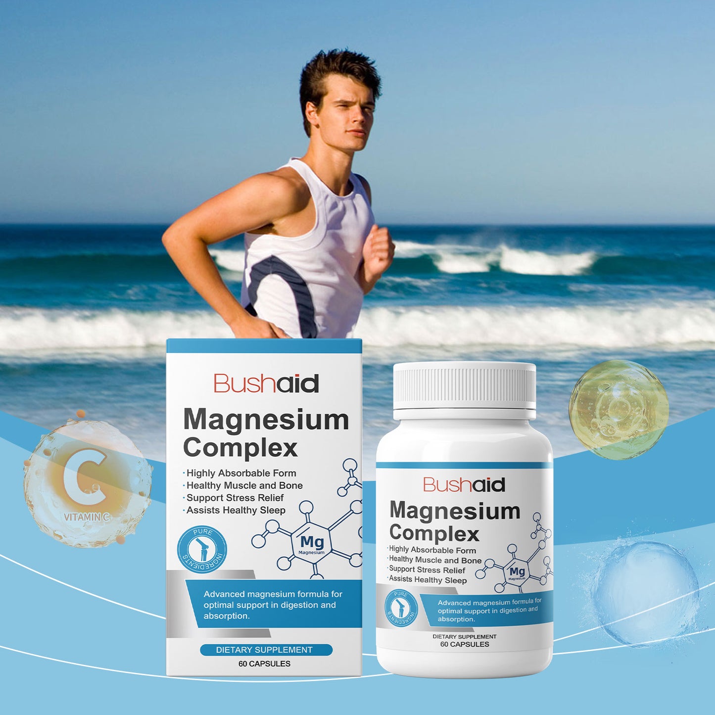 Vitamin Complex Care Capsules Revitalize Your Body Enhance Physical and Mental Comfort Care Capsules