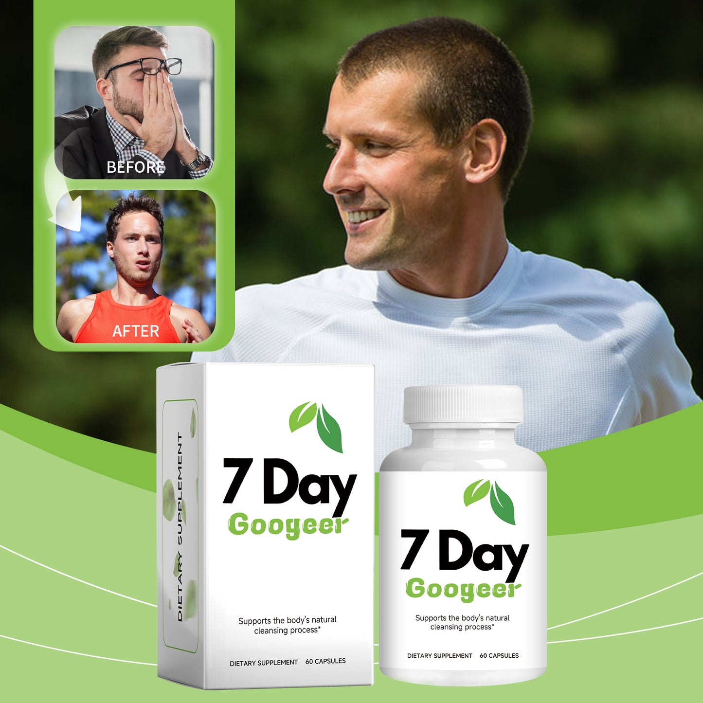 Intestinal Digestive Capsules Dietary Supplement Body Treatment