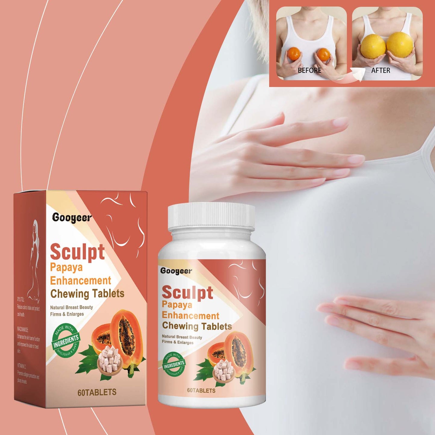 Papaya Chewing Tablets for Physical Therapy