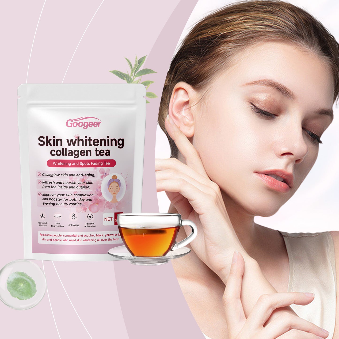 Whitening Collagen Tea Skin Treatment