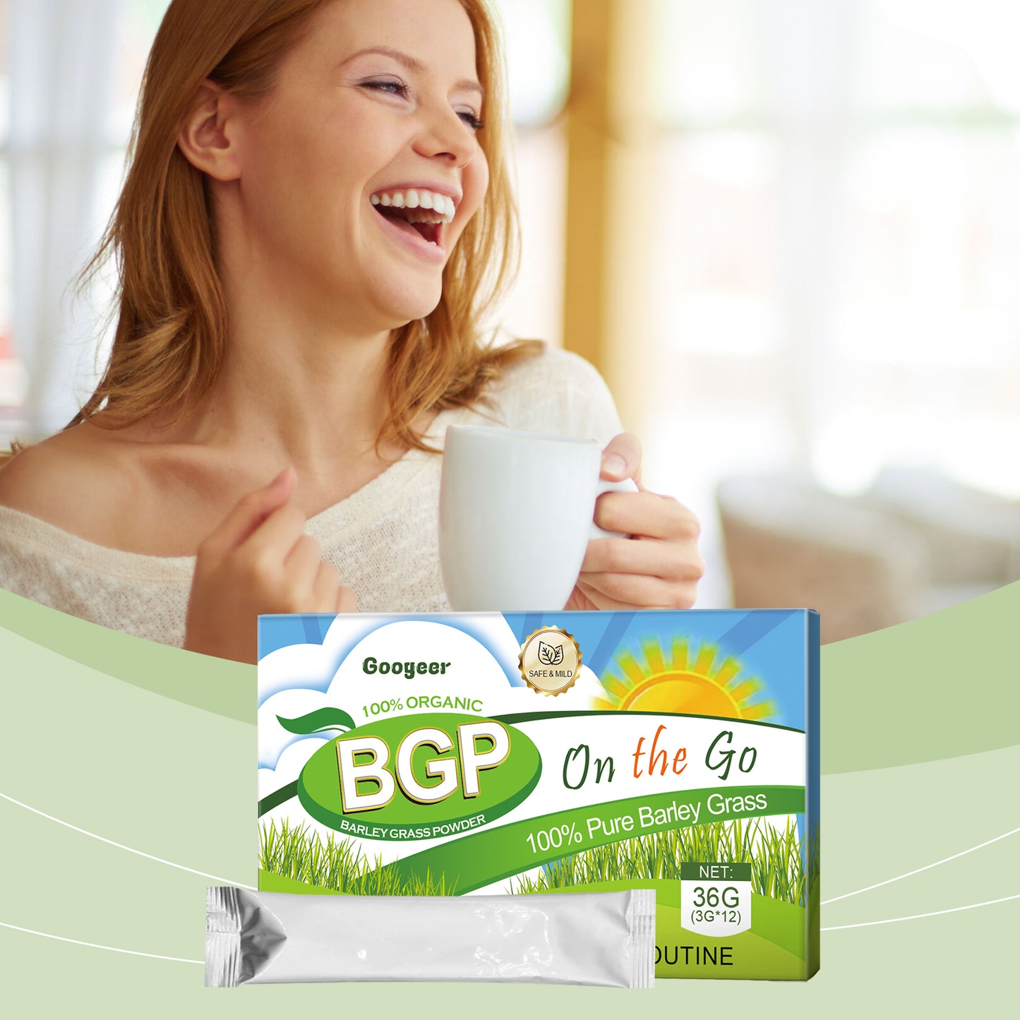 Barley Grass Powder Body Treatment