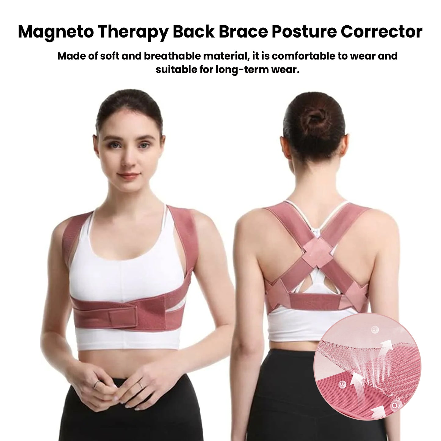 Back support posture corrector