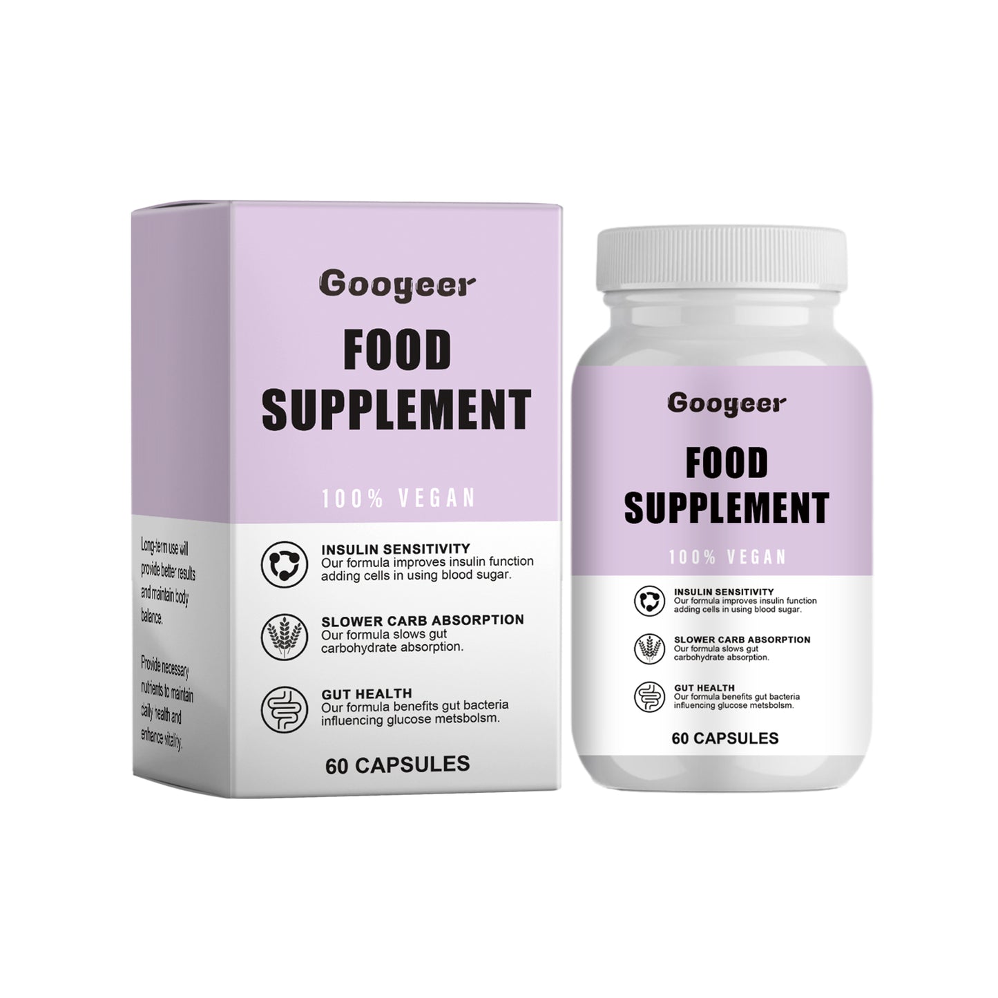 Blood Sugar Control Balance Capsules Food Supplements and Body Care