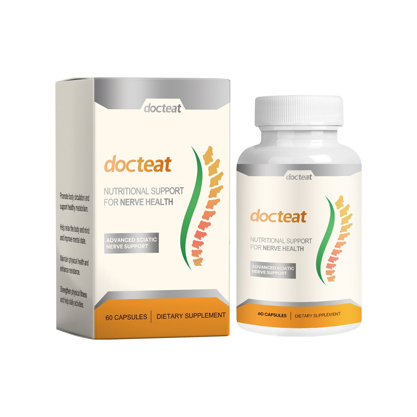 Body Relief Capsules Effectively relieve and improve joint discomfort Daily body massage care