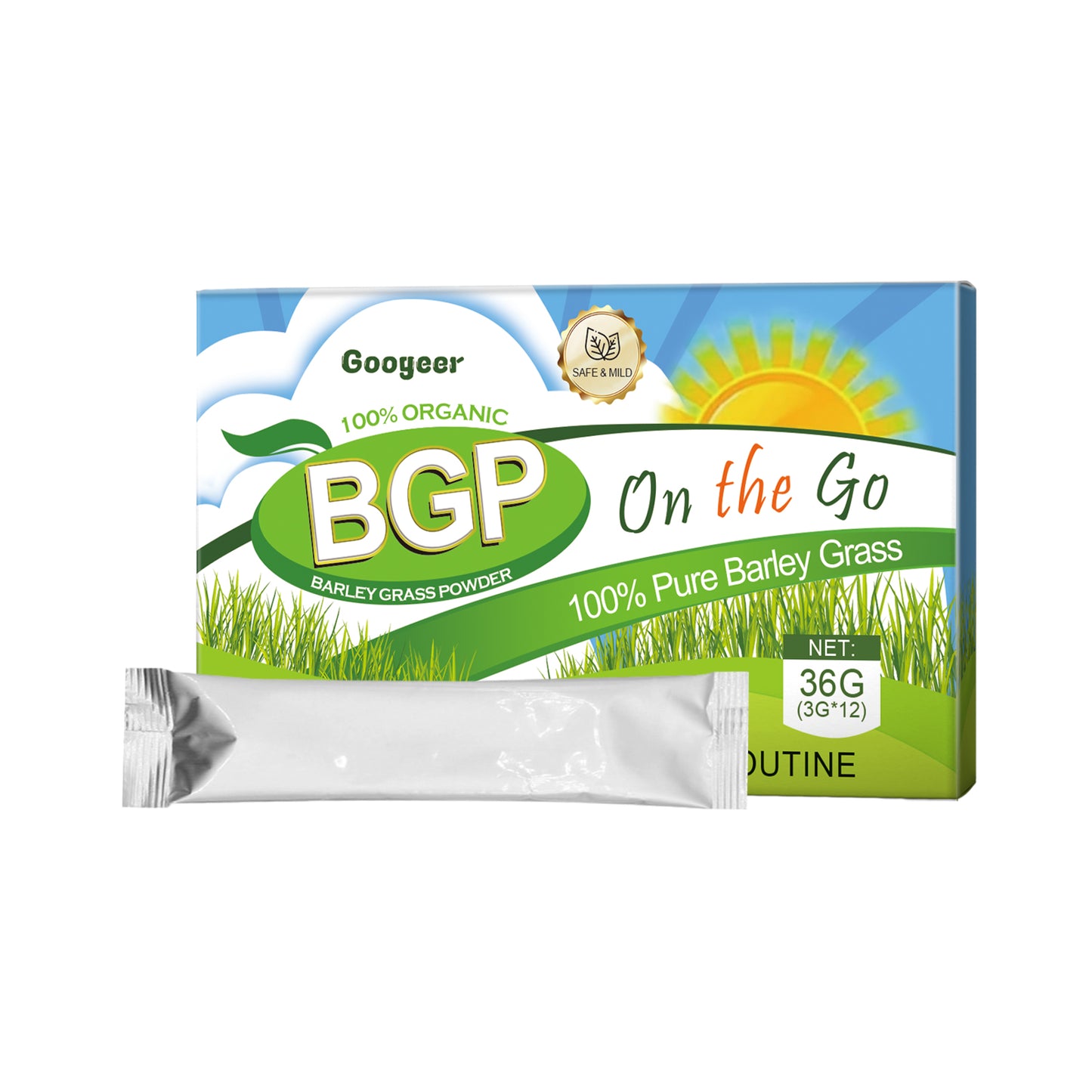 Barley Grass Powder Body Treatment
