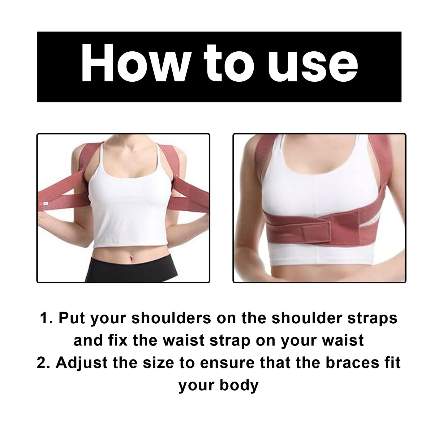 Back support posture corrector
