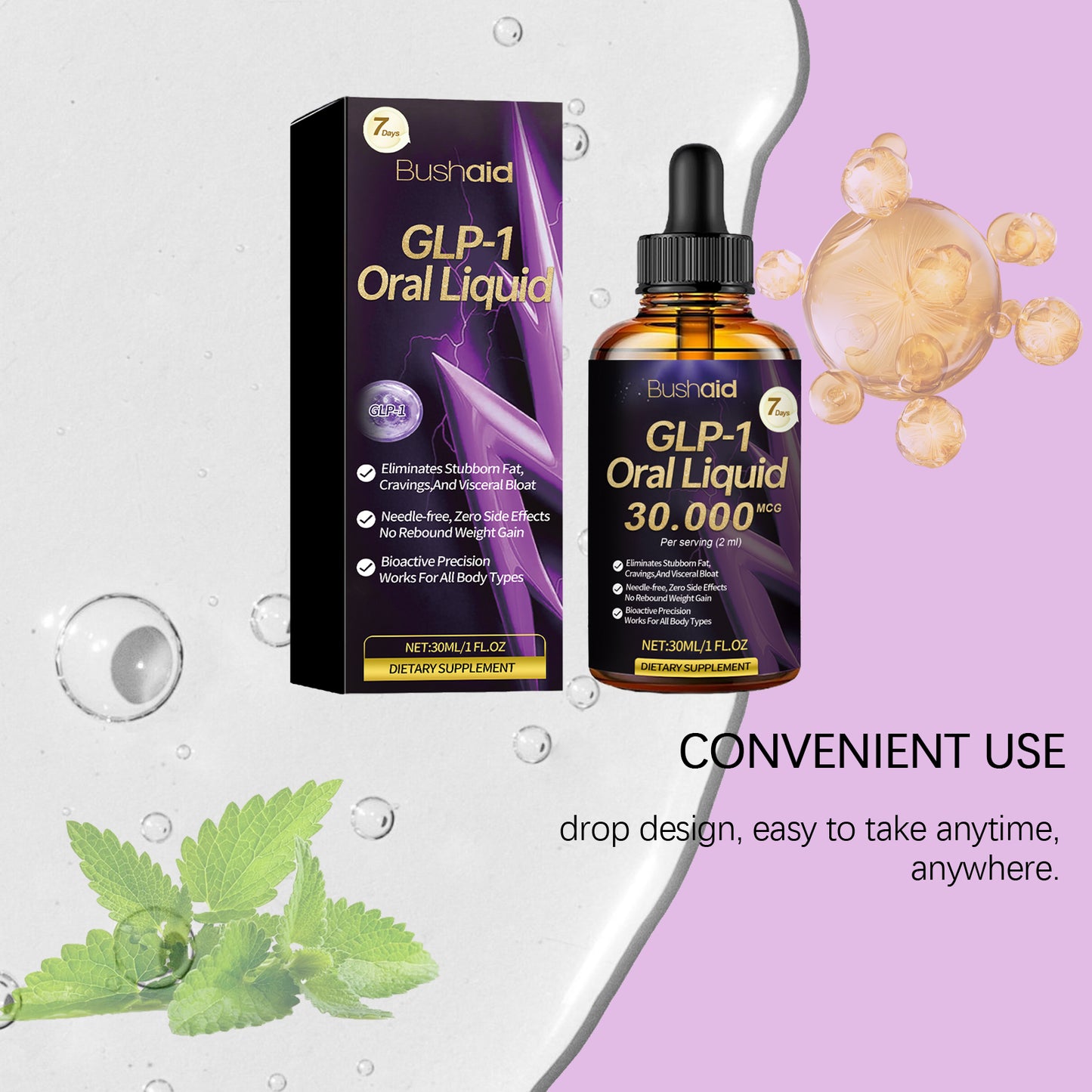 Intestinal Pressure Reduction and Shaping Drops (Oral) Body Treatment