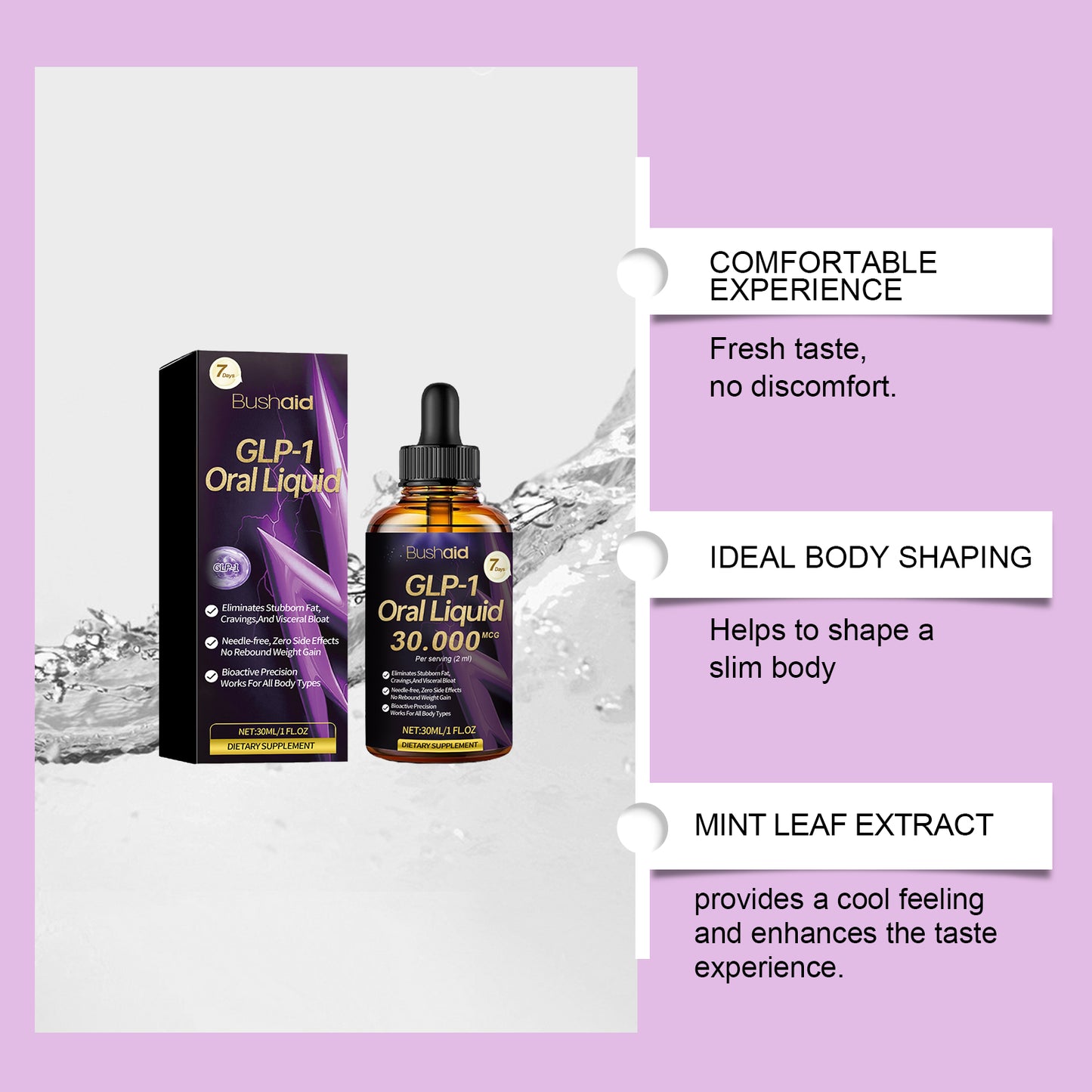 Intestinal Pressure Reduction and Shaping Drops (Oral) Body Treatment