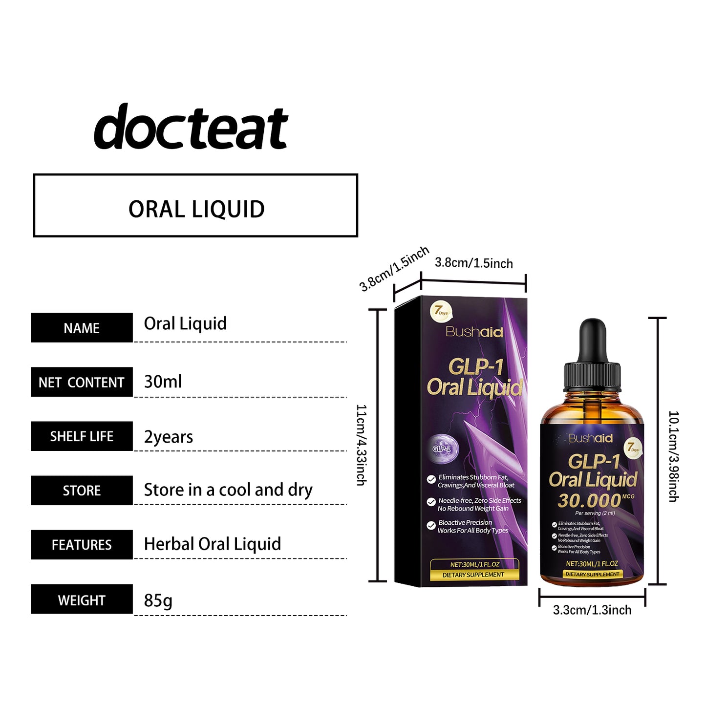 Intestinal Pressure Reduction and Shaping Drops (Oral) Body Treatment