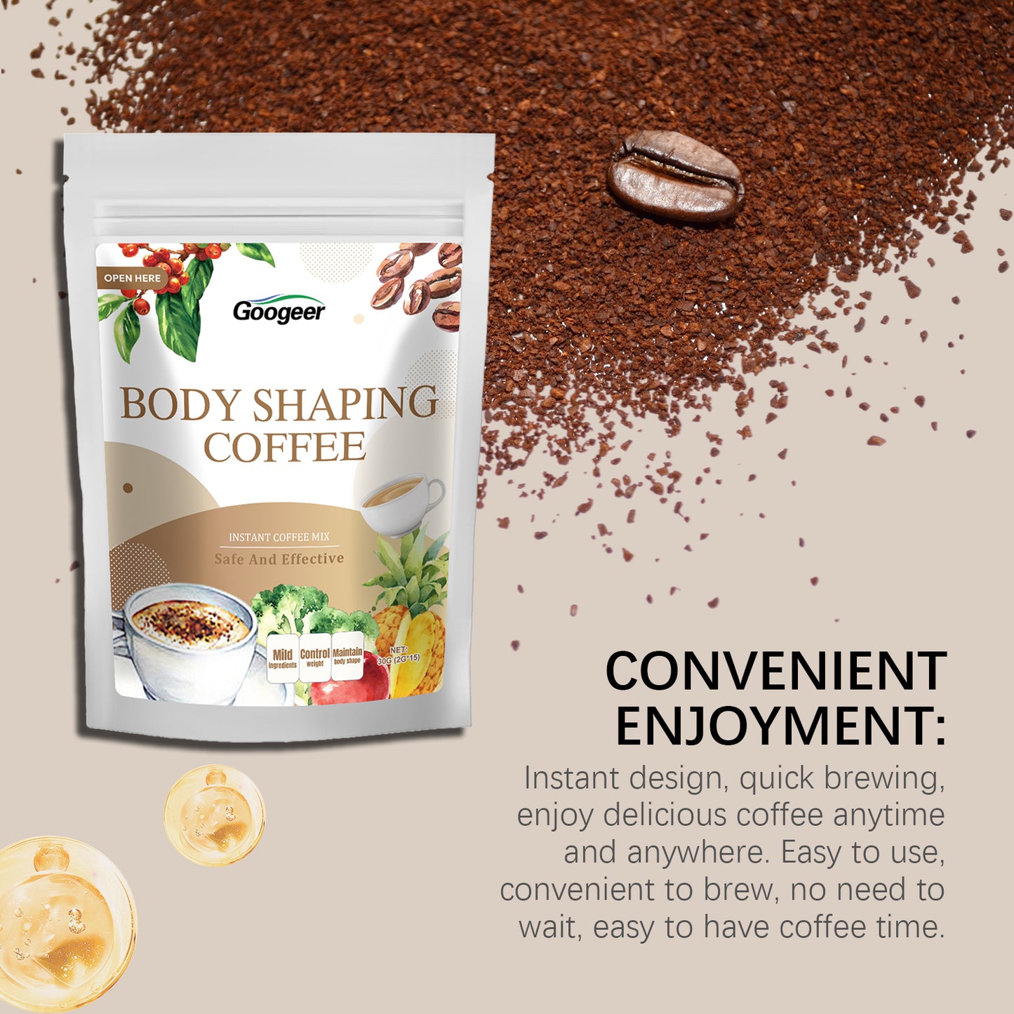 Instant Fat-Burning and Body-Shaping Coffee Body Treatment