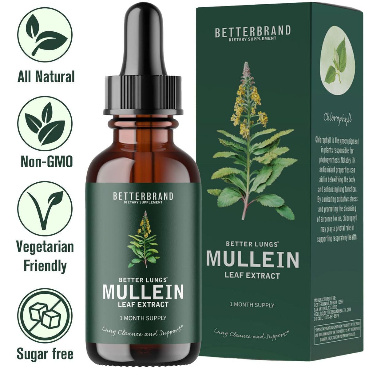 Mullein Leaf Extract Drops-YAO