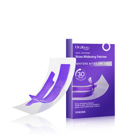 Tooth cleaning patch