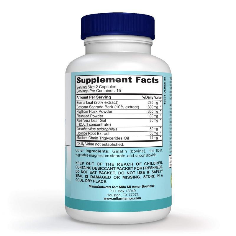 Intestinal Cleansing Dissolving Capsules Capsules for cleansing the intestines and colon Body supplem-YAO